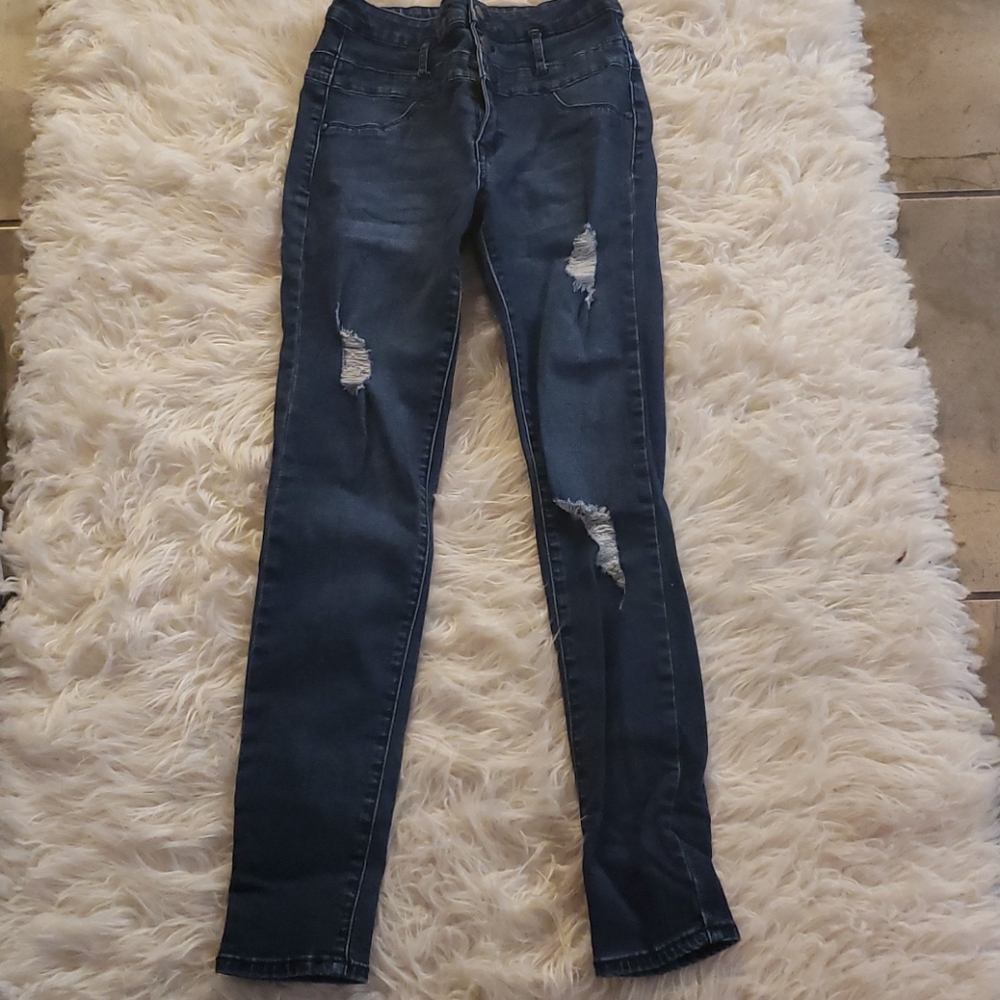 Charlotte russe ripped jeans